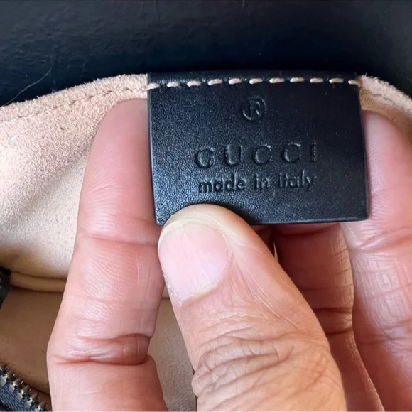 Authentic Gucci GG Marmont Belt Bag - Picture 9 of 13